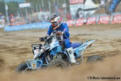 Venu « dire bonjour », Pierre Platz s'est retrouvé au départ du 30e Mondial du Quad