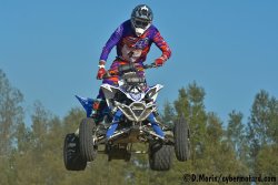 Premier podium à Pont-de-Vaux pour Randy Naveaux