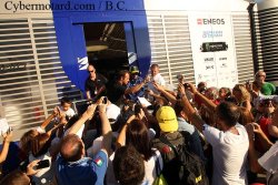 Le paddock de Rossi