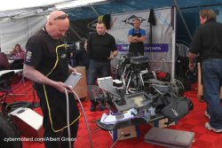 Le flop pour le Dave Hudspeth Carpets Racing de Nick Crowe
