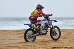 Victor Brossier sur le podium provisoire du championnat 2018 après Hossegor