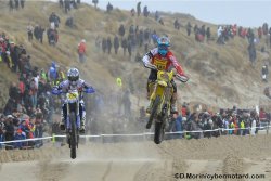 La boîte de vitesse stoppe trop vite Nicolas Aubin lors de l'Enduropale 2018