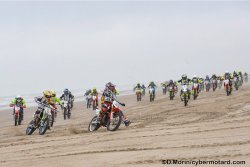 Holeshot de l'Enduropale du Touquet Espoirs 2018 pour Boaz Bijtjes