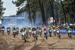 Kylian Prévost holeshote le pack à Grayan-et-l'Hôpital