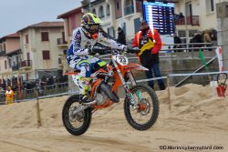 Ugo Moors a laissé échapper le podium d'Hossegor dans les stands