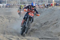 Luca Quenot, Champion de France Sable Juniors 2018 à l'issue de l'Enduropale du Touquet