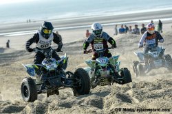 <A name="mangeotberck2017">Florian Mangeot va prendre du recul sur un podium au Beach Cross 2017</A>