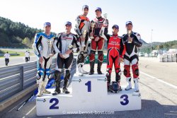 Podium 1ère manche