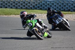 Matthieu Pelletier n° 25 et Laurent Warin n°14