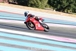Samuel au Castellet.