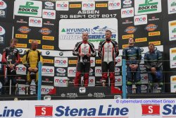 Podium F1 course 2 (dimanche)