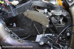 Casse du cadre sur la Kawasaki N°8
