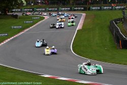 Départ de la seconde course side car