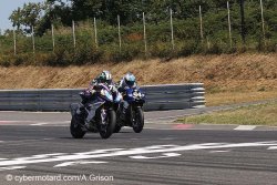 Une arrivée avec une photo-finish
