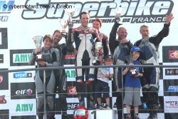 Podium F2 de la seconde course
