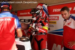 Gimbert, seul pilote Honda, à descendre en 1'37 !