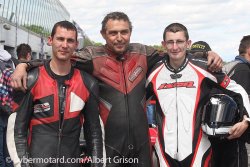 François Leblond en route pour son douzième TT