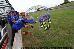 David Checa loupe la pole !