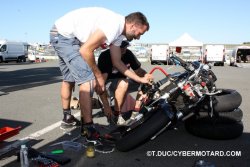 Pierre-Antoine Farcy patine avec son embrayage