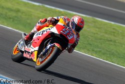 Encore une démonstration de pilotage de Marquez lors du GP d'Espagne