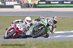 Passé sur Kawasaki, Julien Pilot (N°16) se revèle très redoutable !