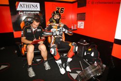 En 2015, Loris Baz fait son entrée en Moto GP chez Forward Racing