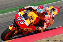 Marc Marquez s' offre la pole à Aragon !
