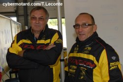 Pour sa 4e saison chez DDA, Martial Garcia ( à gauche) n'a que le budget pour aligner un seul pilote en supersport.