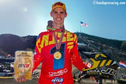 Tim Gajser a fait changer de dimension le MX Slovène