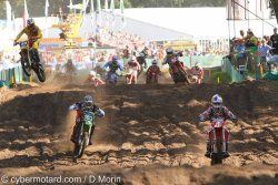 Départ de la manche qualificative