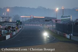 Légère brume sur le Bugatti