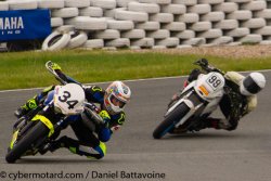 Course 1 le samedi. Samuel Trueb en tête dès le premier tour en 500 cup