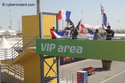 Des Fans français à Losail