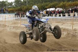 Kevin Rochereau au pied du podium