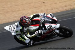 Le championnat 600 Supersport démarre bien pour Rémy Echard, il est 5e au classement !
