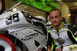Rémy Echard est pour le moment le seul pilote du championnat à être équipé en suspensions Fournalès !