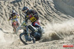 Yentel Martens en patron au Beach cross de Berck 2018