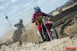 Sullivan Thomas s'est fait remarquer en début de Ronde des Sables de Loon-Plage 2018