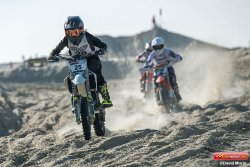 Noah Deboutez, meilleur Espoir du Beach Cross de Berck… derrière Junior Bal