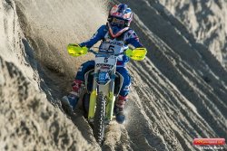 Podium du Beach Cross de Berck 2018 pour Adrien Petit