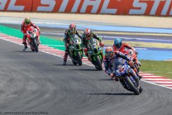 Michael Van den Mark en tête de la 2e manche SBK