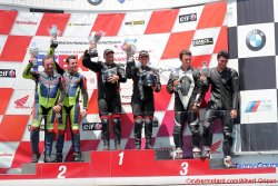 Premier podium FSBK pour Alexandre Benigno/Jean-Philippe Bouchard