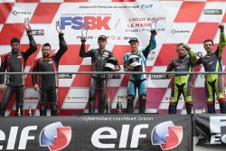 Podium général samedi