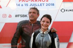 François Leblond et Sarah Cescutti bien placés