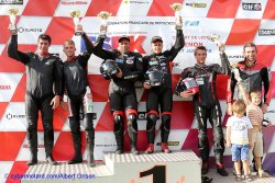 Podium général samedi