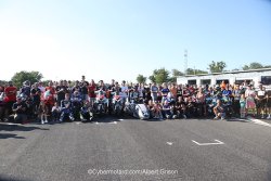 Le paddock rend hommage à Bernard Teulé
