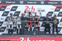 Podium de la course, remise des prix