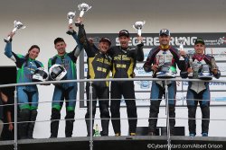 Podium première course