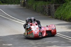 Estelle Leblond et Frank Claeys aux portes du Top 5 side-car