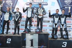 Podium scratch de la course 2 (Sprint) dimanche matin